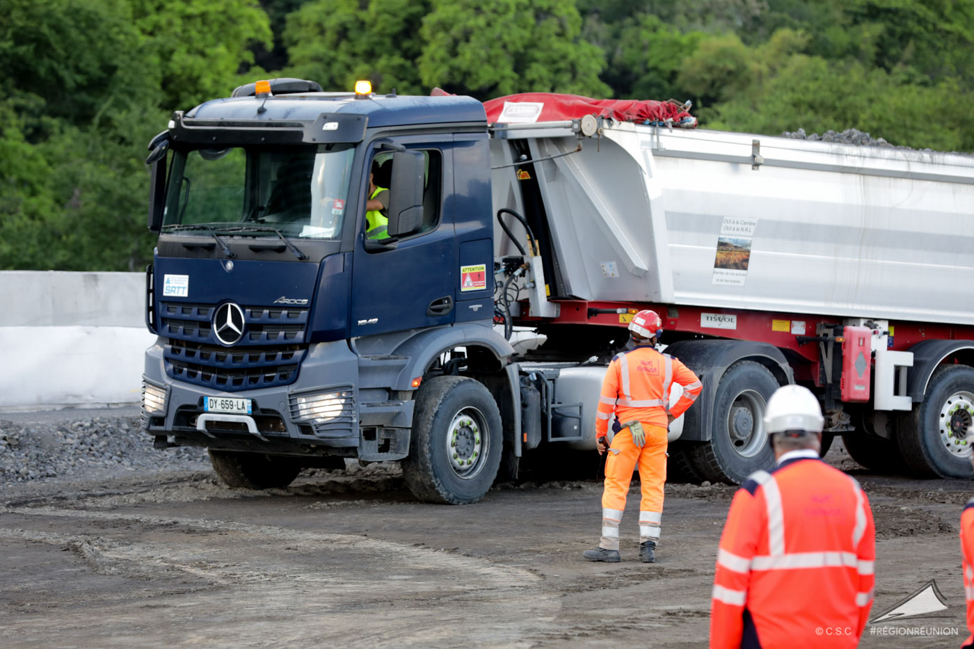 NRL : reprise du chantier de la Nouvelle Route du Littoral