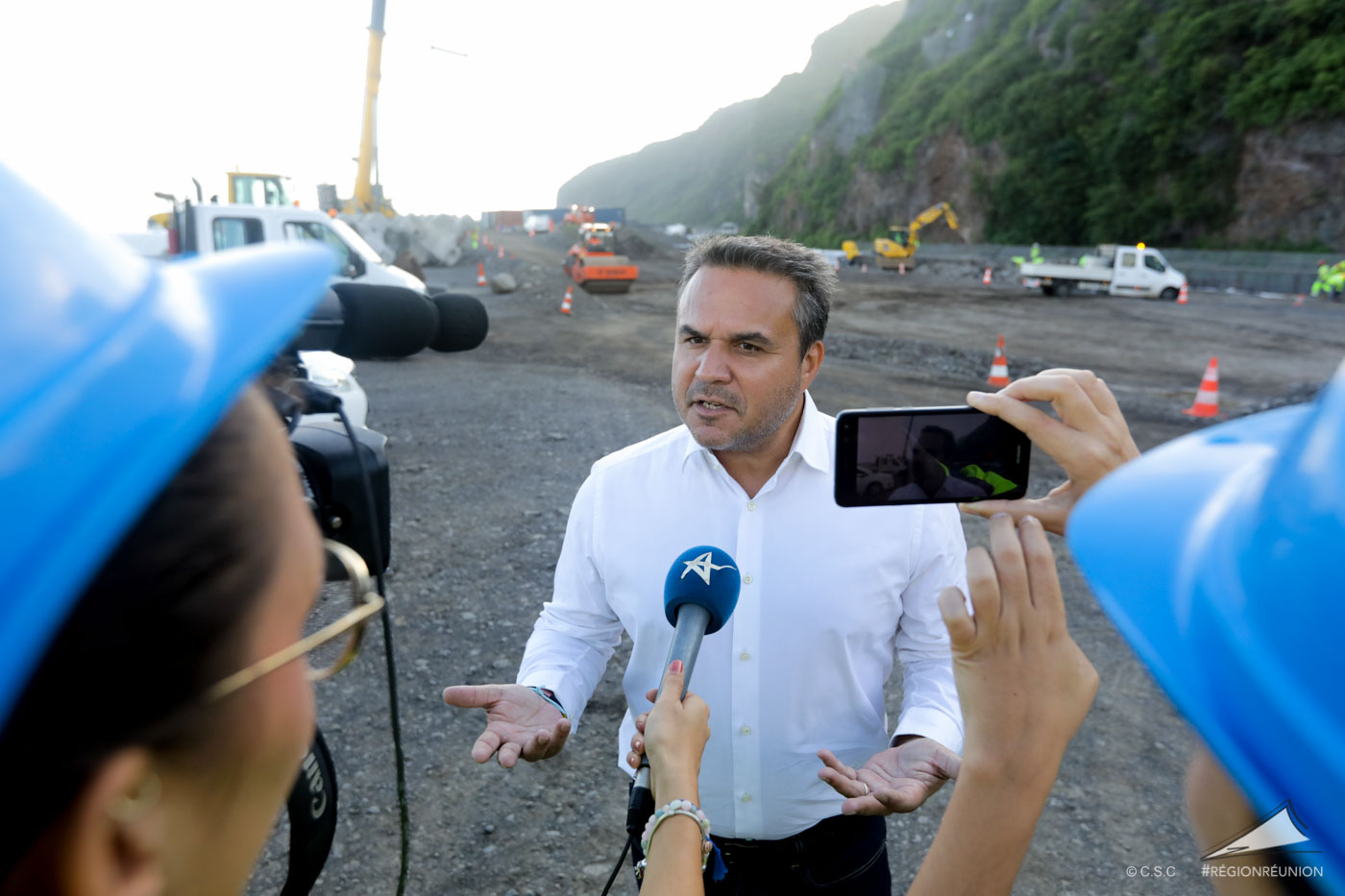 NRL : reprise du chantier de la Nouvelle Route du Littoral