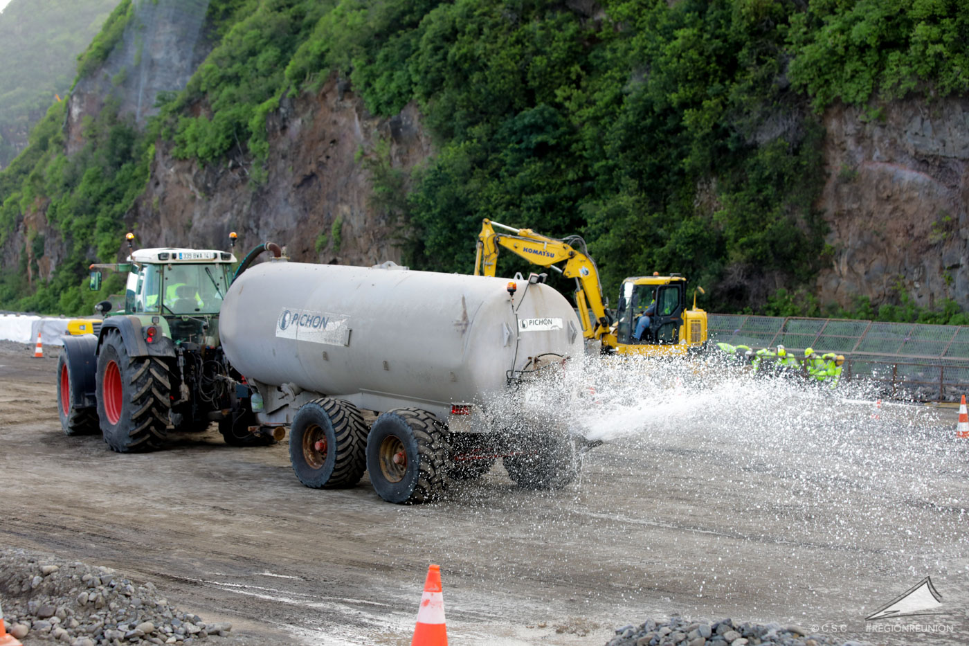 NRL : reprise du chantier de la Nouvelle Route du Littoral