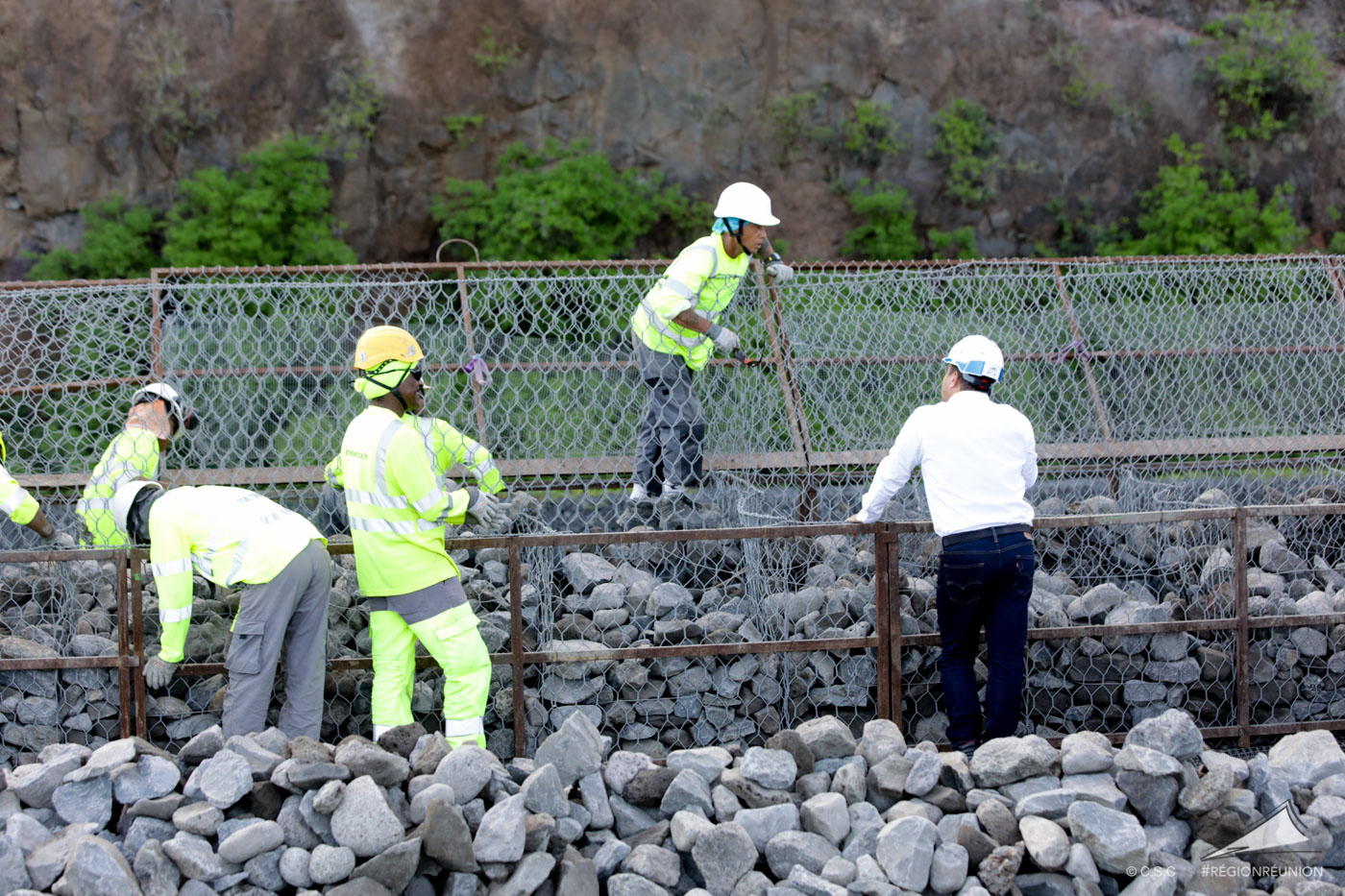 NRL : reprise du chantier de la Nouvelle Route du Littoral