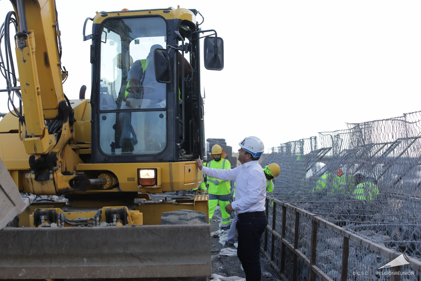 NRL : reprise du chantier de la Nouvelle Route du Littoral