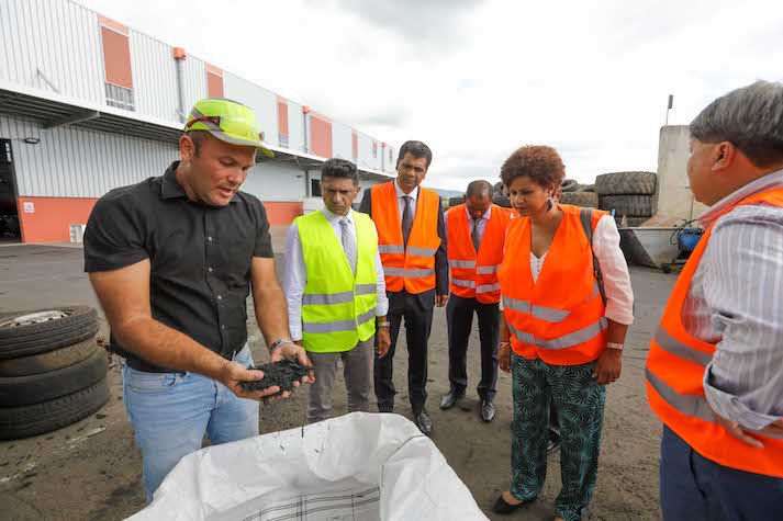 Visite du Ministre de l’environnement, de la gestion des déchets et du changement climatique de Maurice à La Réunion