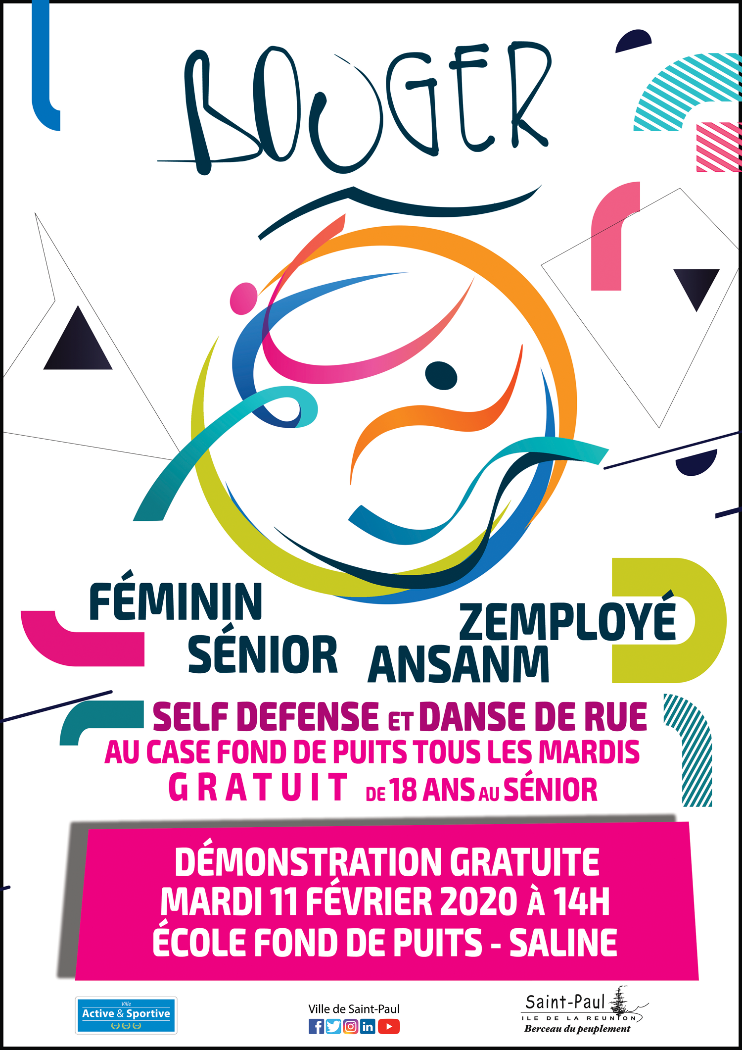 Self défense et danse de rue : deux nouvelles disciplines proposées dans le dispositif Bouger Ô