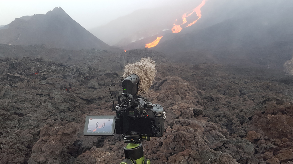 Volcan : Premières images en direct de la nouvelle coulée