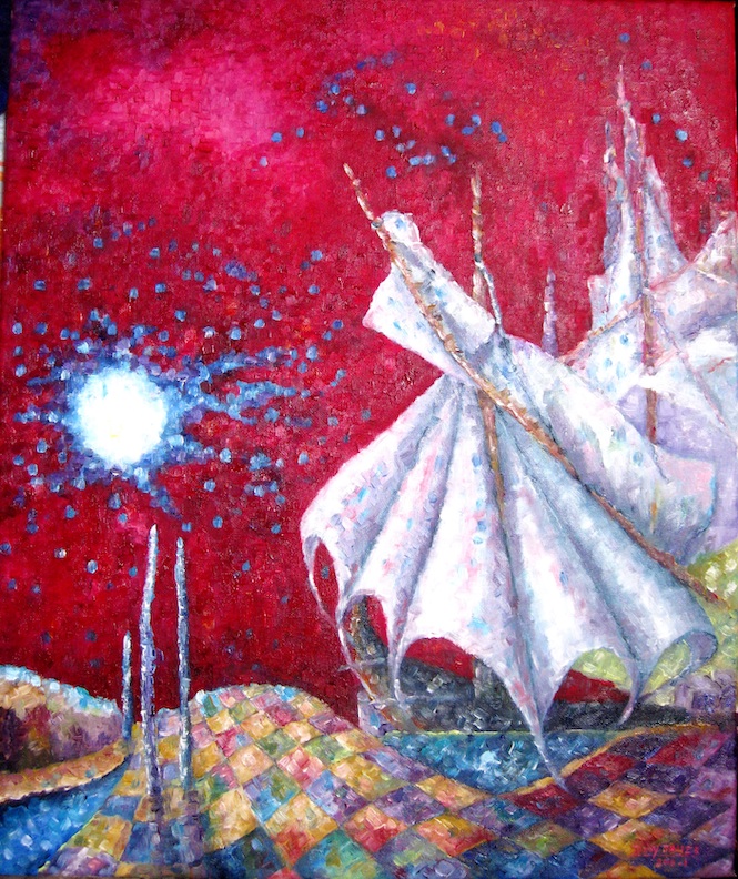 Exposition : Un univers de fantasy : Hispéria de Daisy de Palmas Jauze