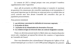Le conseil municipal de la Possession explose en fin de séance