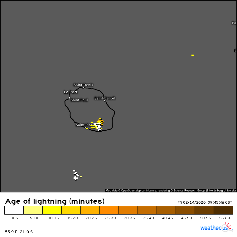 [Météo live] Dégradation pluvieuse, des orages détectés dans le Sud
