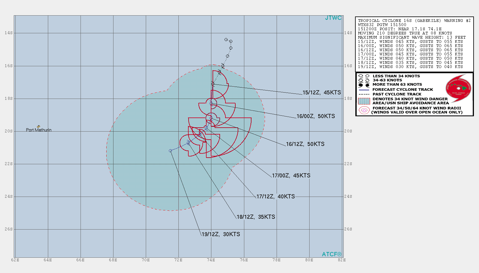 [Météo France/JTWC] FRANCISCO sur les terres malgaches, GABEKILE forte tempête tropicale 