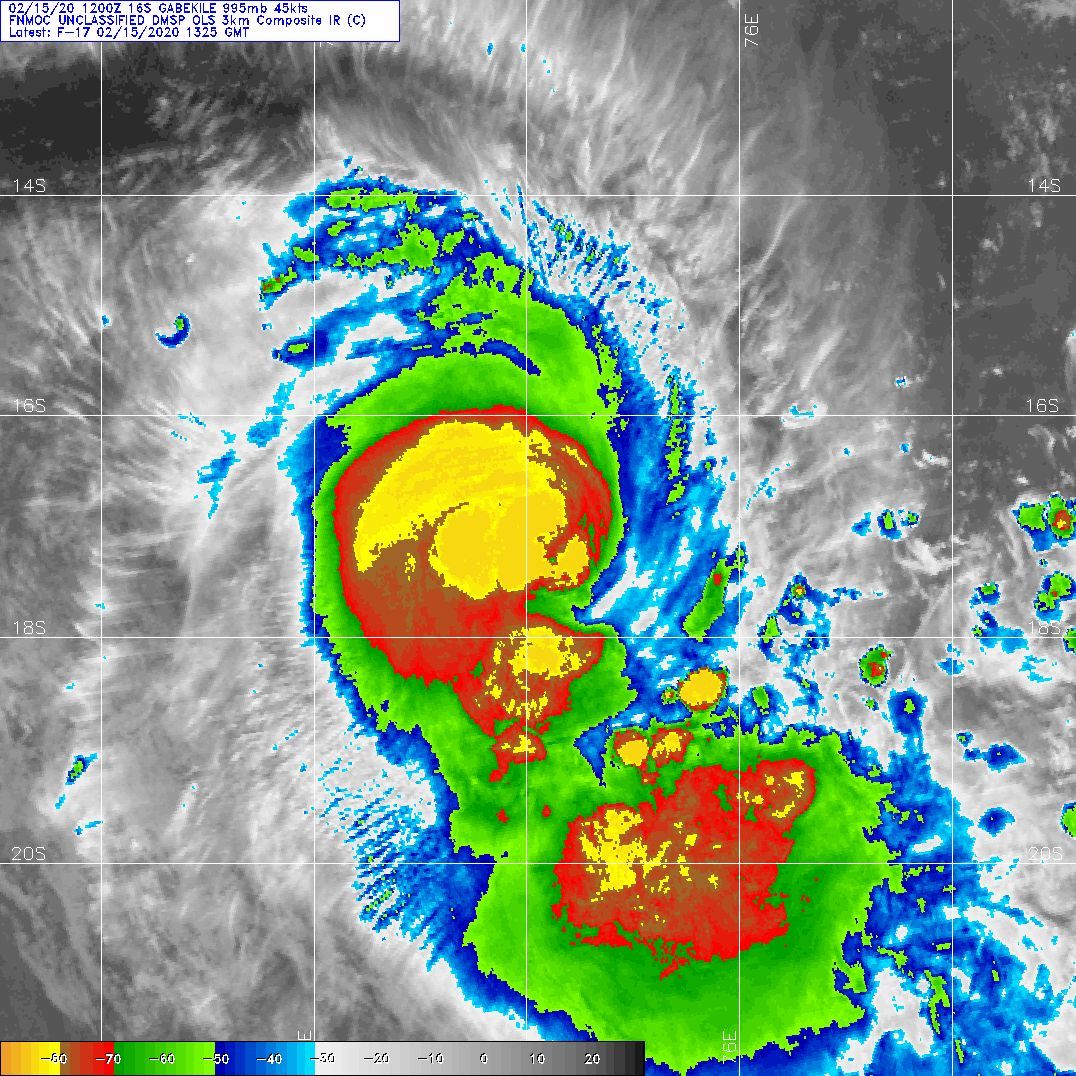 [Météo France/JTWC] FRANCISCO sur les terres malgaches, GABEKILE forte tempête tropicale 