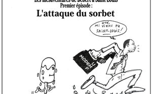L'attaque au sorbet devient un dessin humoristique...