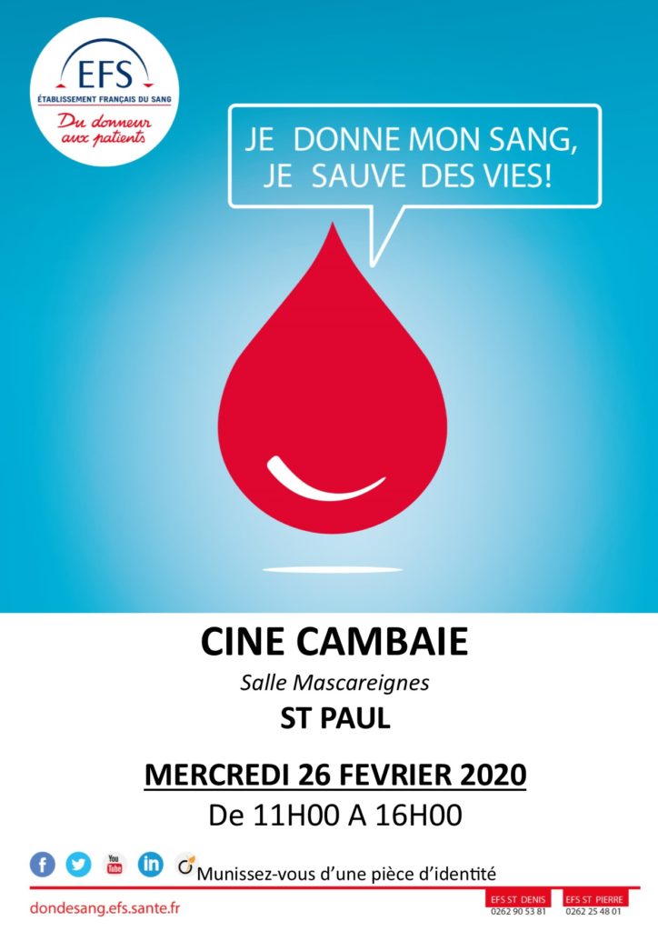 Sauvez des vies, donnez votre sang !