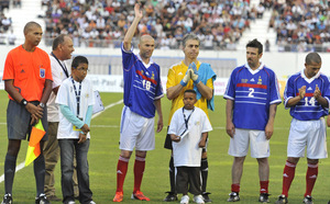 Zoom sur le match de Zinédine Zidane et de ses amis