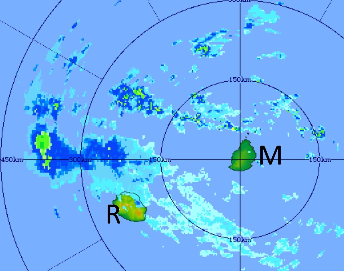 Des averses, des orages possibles surtout sur la moitié Nord de la Réunion