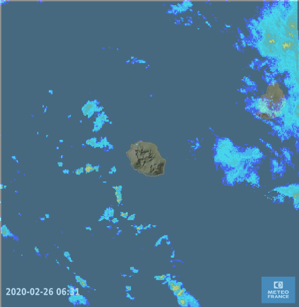 Les nuages les plus actifs sont passés sur Maurice mais le temps reste instable