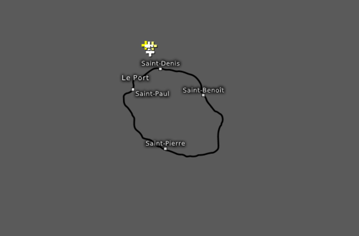 [Météo live/17h] Des orages au large de Saint Denis, des averses soutenues possibles sur le Nord et l'Est