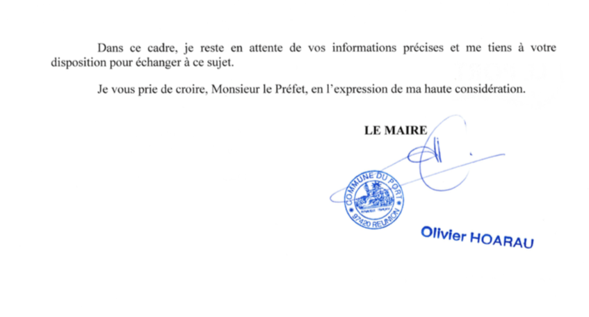 Tribune libre d'Olivier Hoarau au sujet du Coronavirus