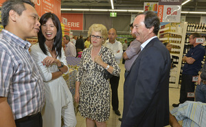 Retour en images sur l'inauguration du Leclerc de la ravine des Cabris