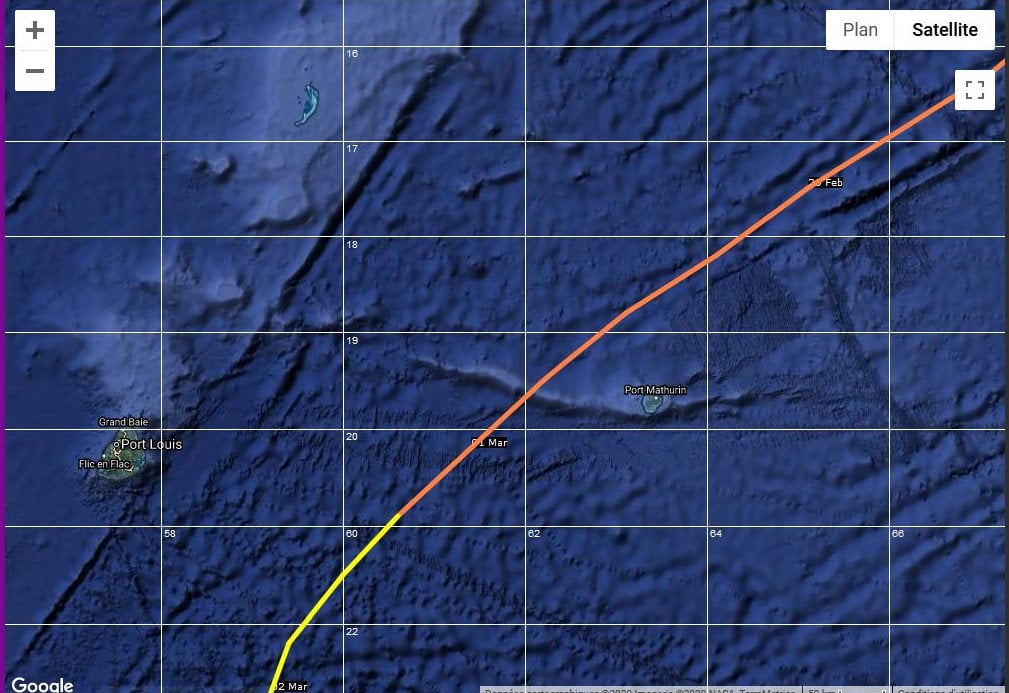 [JTWC] Combien de cyclones ont frappé les Mascareignes un 29 Février?