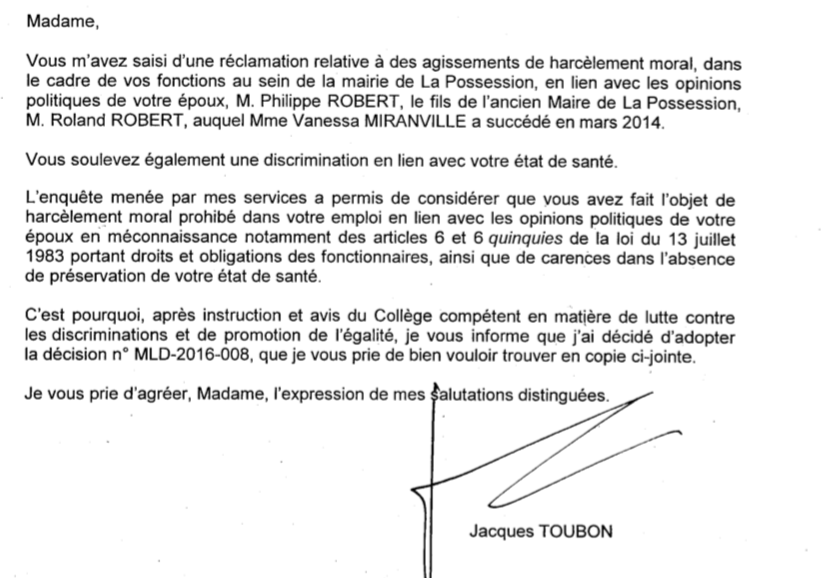 Droit de réponse de Philippe Robert suite à l'article de Pierrot Dupuy
