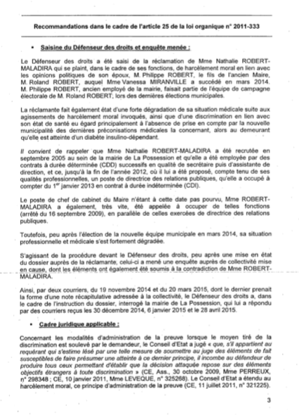 Droit de réponse de Philippe Robert suite à l'article de Pierrot Dupuy