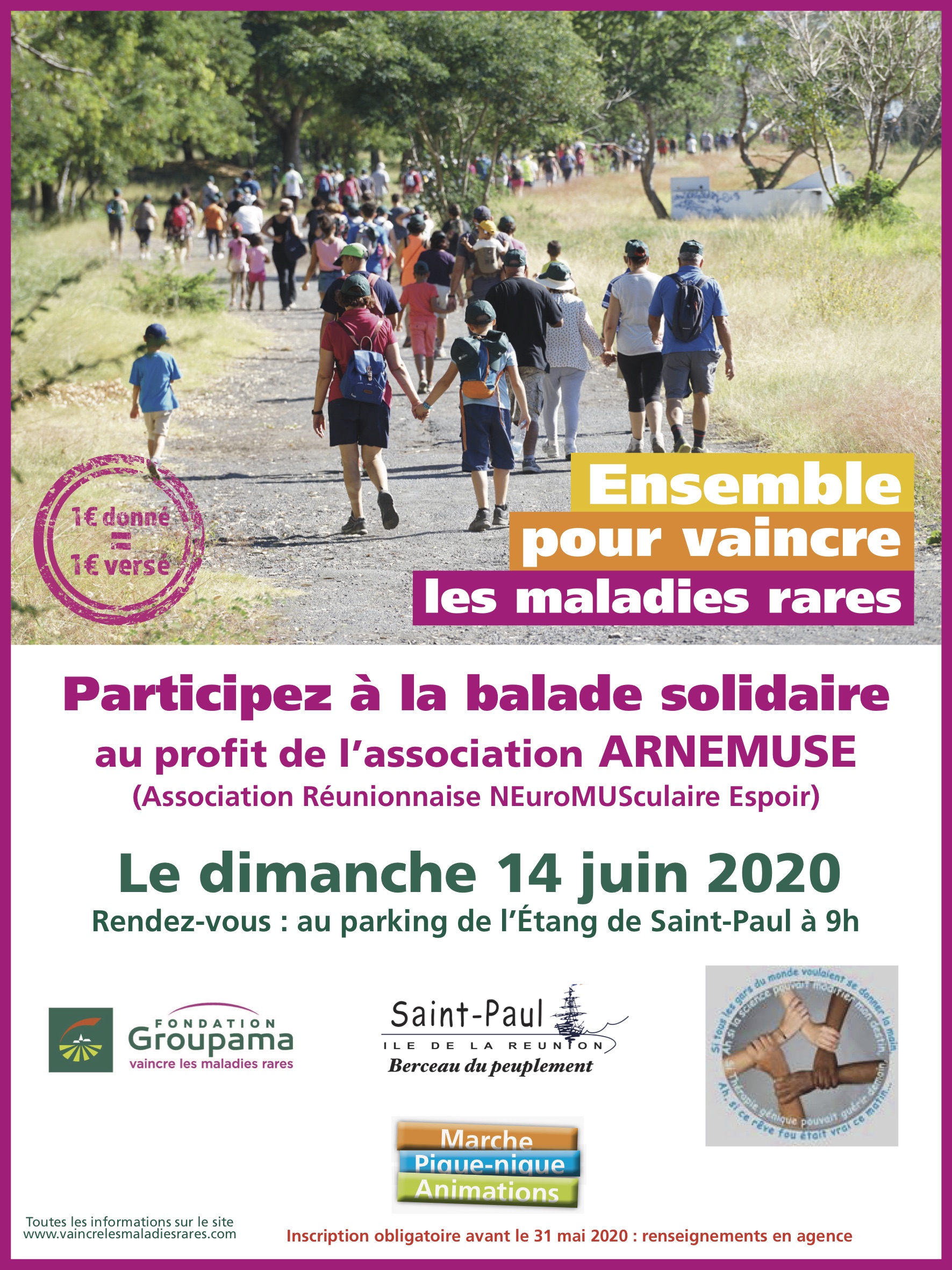 Une foulée solidaire à l’Étang pour vaincre des maladies rares