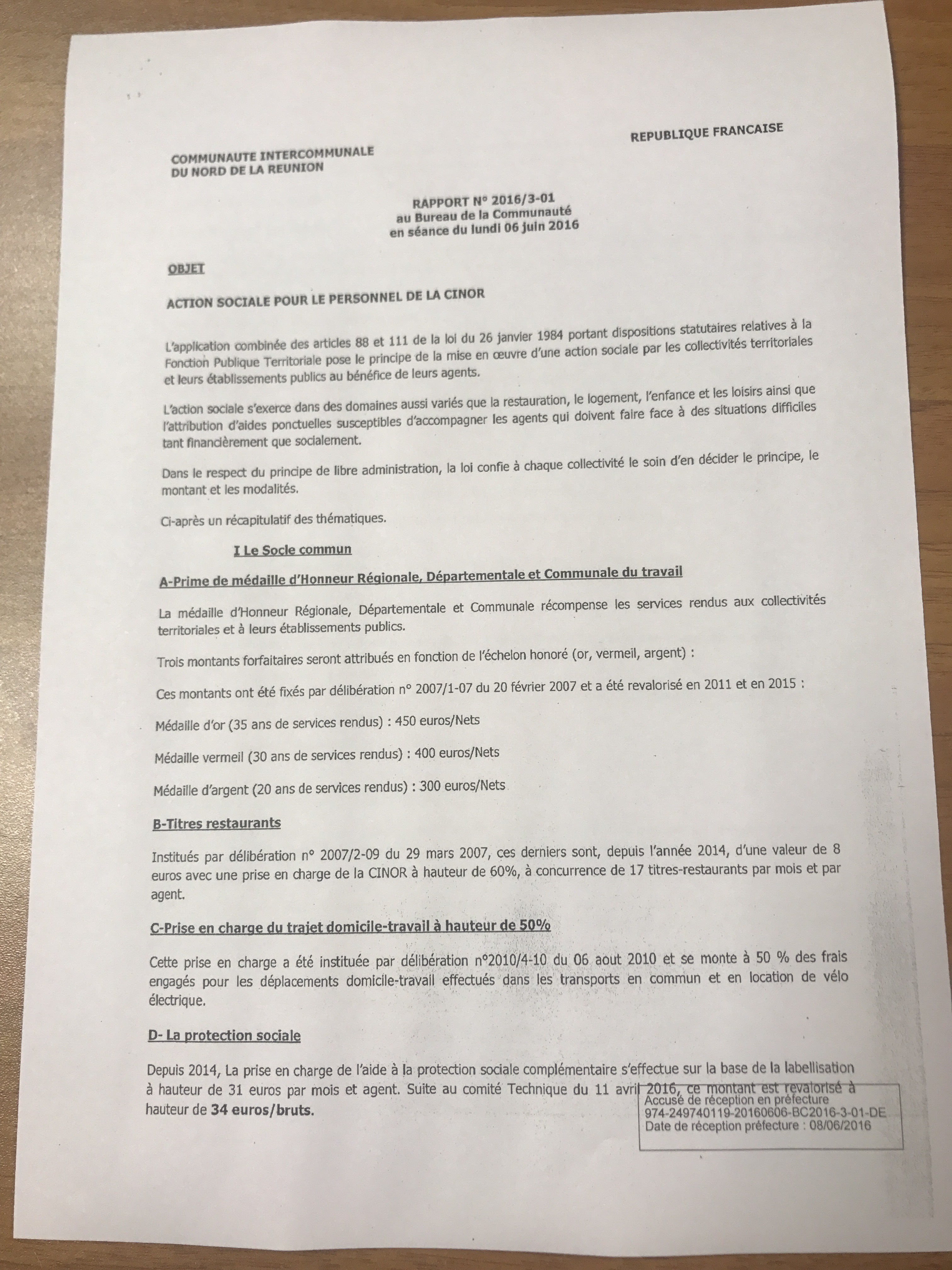 [Pierrot Dupuy] Chambre régionale des comptes : La Cinor bénéficie-t-elle d'un régime de faveur ?