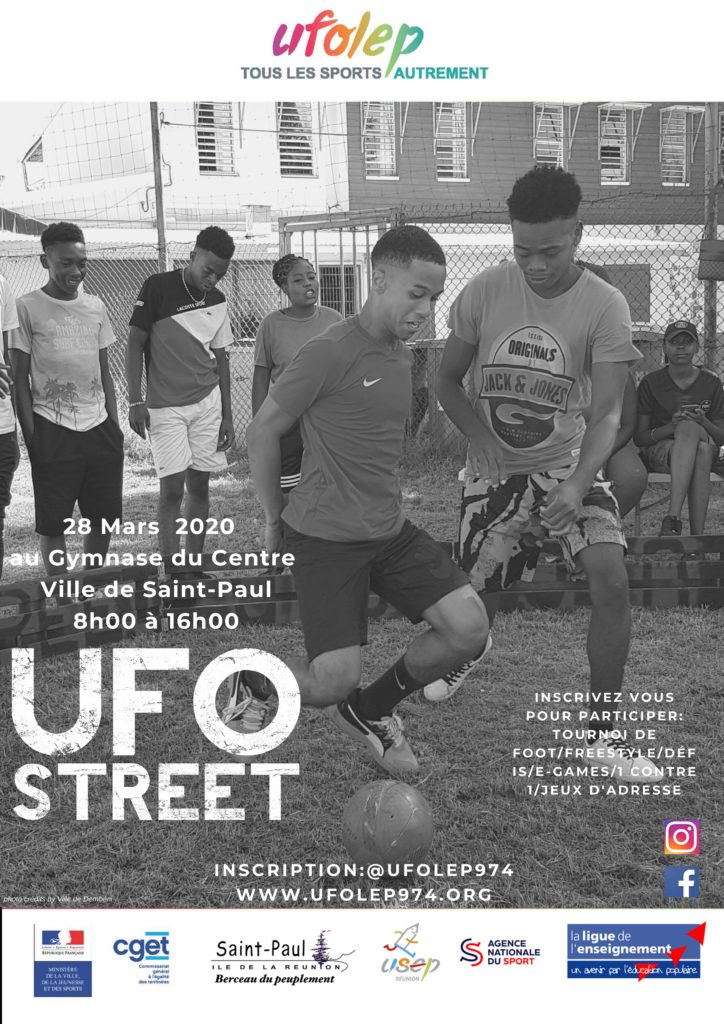 Place au sport avec l’Ufo Street au Gymnase du Centre !