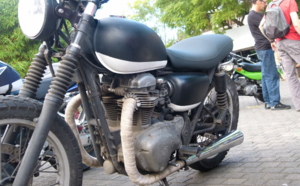 Premier rassemblement de Bourbon Moto Classic