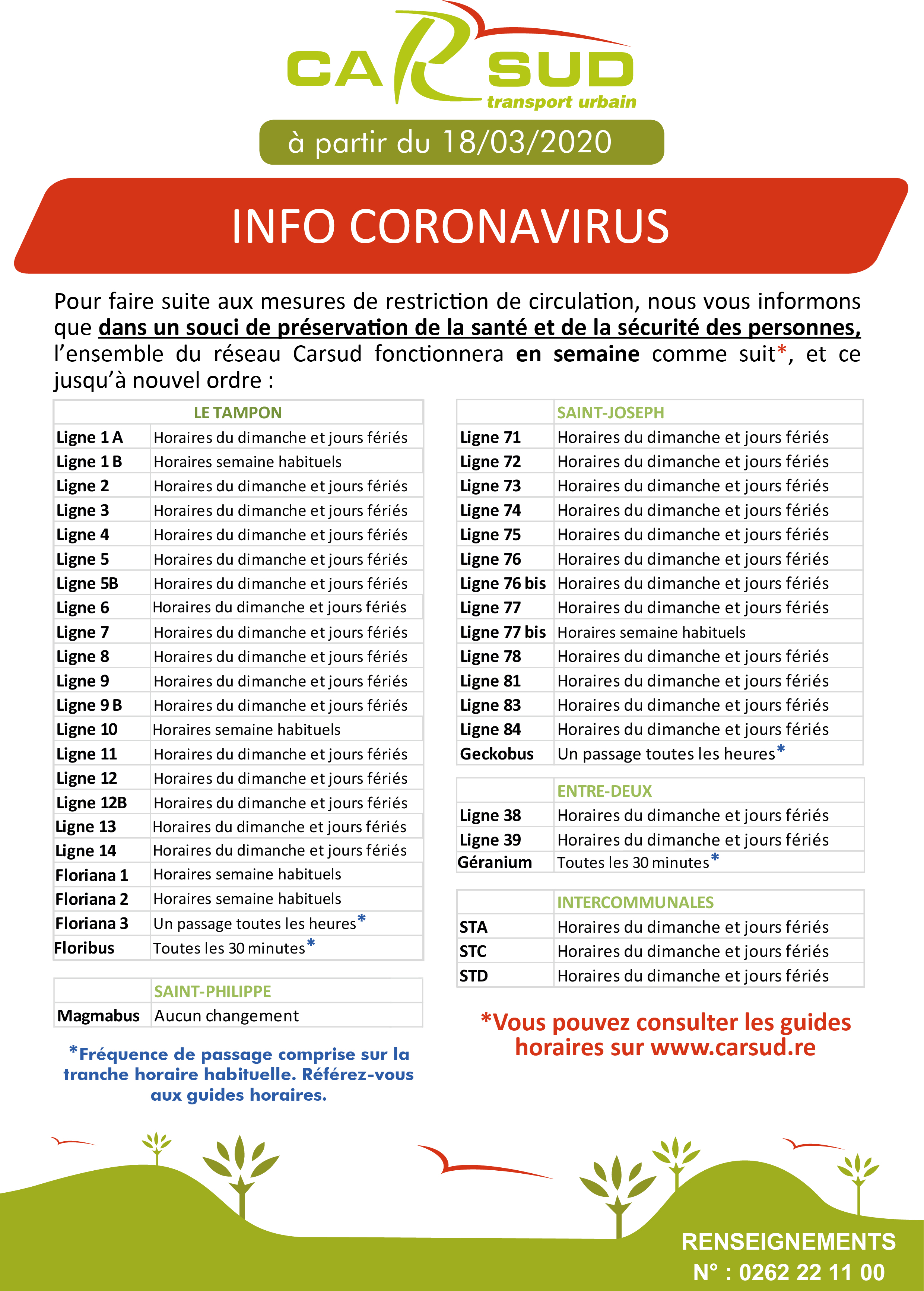 Casud : Service minimum sur les lignes de bus Carsud