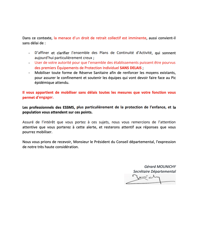 Coronavirus : L'ultimatum des syndicats de la santé