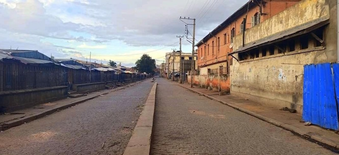 Madagascar: Les images édifiantes des rues désertes