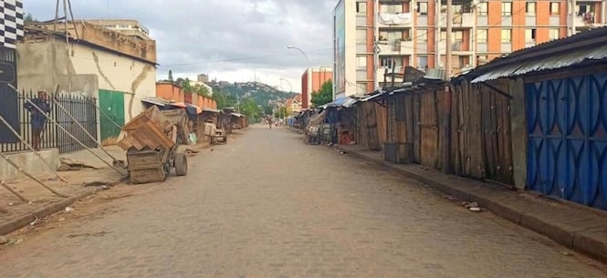 Madagascar: Les images édifiantes des rues désertes