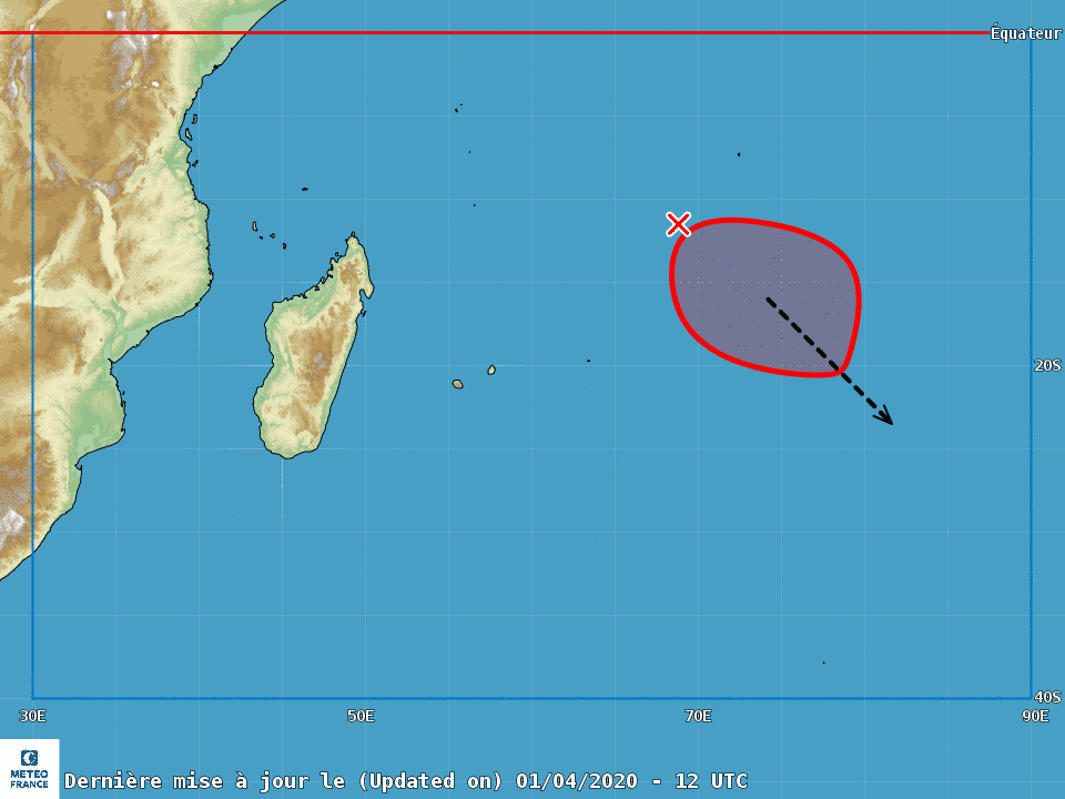 [Météo France/Navy US] : La zone perturbée 11(91S) s'intensifie ces prochains jours loin des Mascareignes