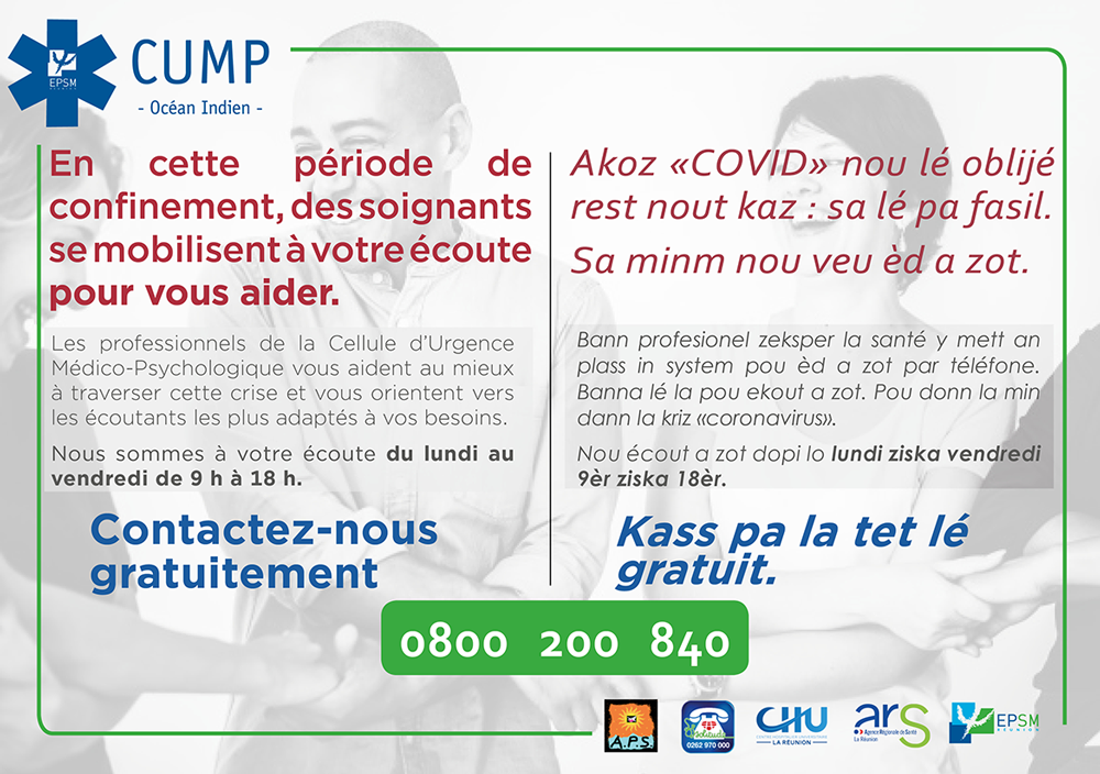 Covid-19 : un soutien psychologique pour tous