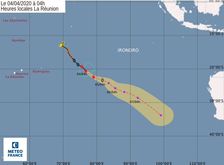 [Météo France/Navy US] Irondro avec des rafales dépassant 200km/h s'intensifie rapidement