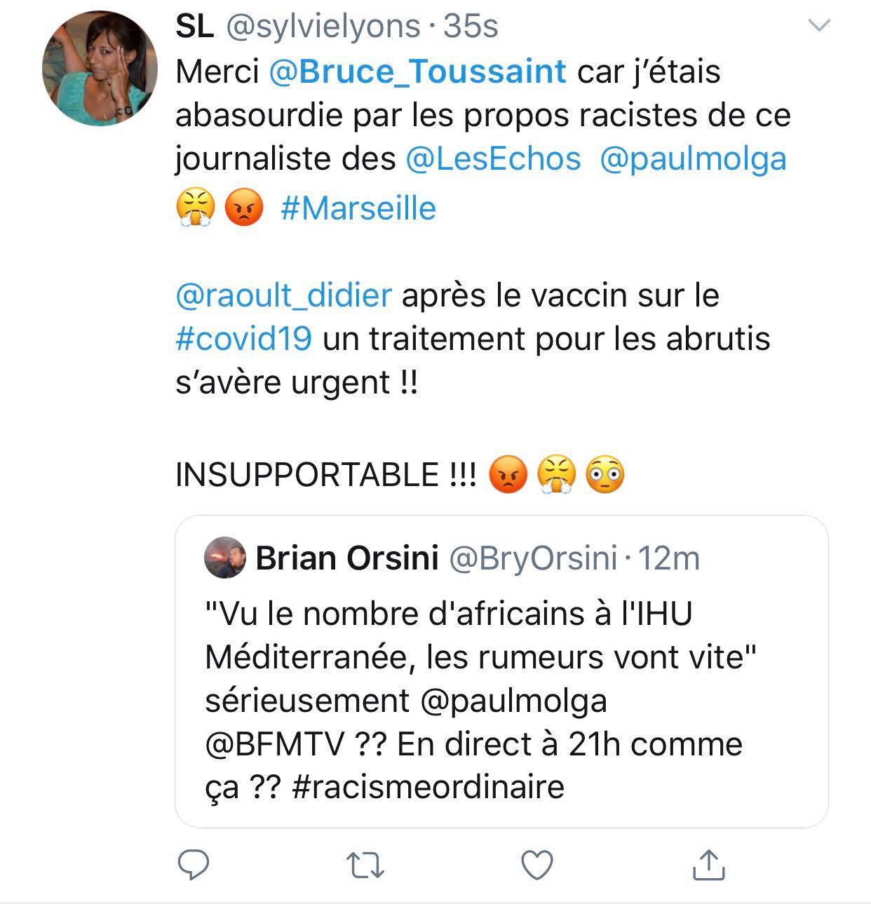 [Pierrot Dupuy] Nouveau dérapage raciste sur BFMTV