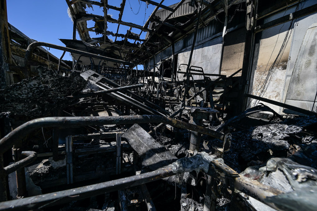 [PHOTOS/VIDEO] Incendie dans la Zac Foucherolles: 