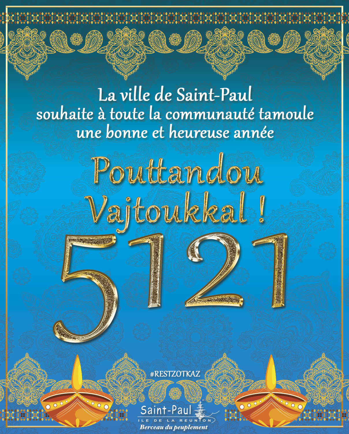 Pouttandou Vajtoukkal à la communauté tamoule!