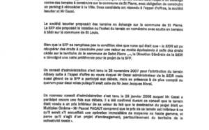 Multiplexe de St-Pierre : Le soldat Harold Cazal est sur le pied de guerre