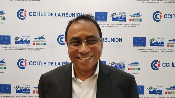 CCI Réunion : Ibrahim Patel alerte le président de la Fédération Bancaire Française Réunion