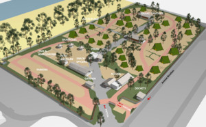 En travaux, le camping 3 étoiles de l'Ermitage prend forme