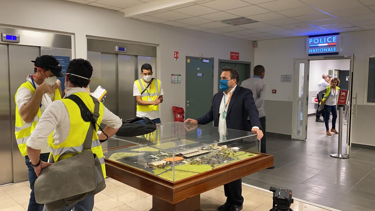 Les masques commandés par la Région sont arrivés par avion de fret spécial ce jeudi