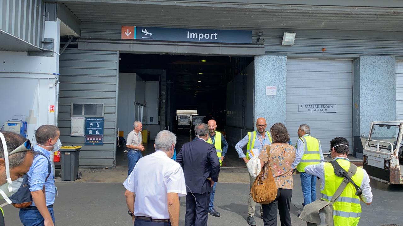 Les masques commandés par la Région sont arrivés par avion de fret spécial ce jeudi