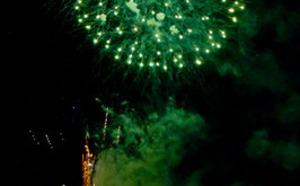 Le feu d'artifice du front de mer de Saint-Pierre en photos