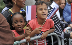 En images : L'année des premières pour le défilé du Barachois