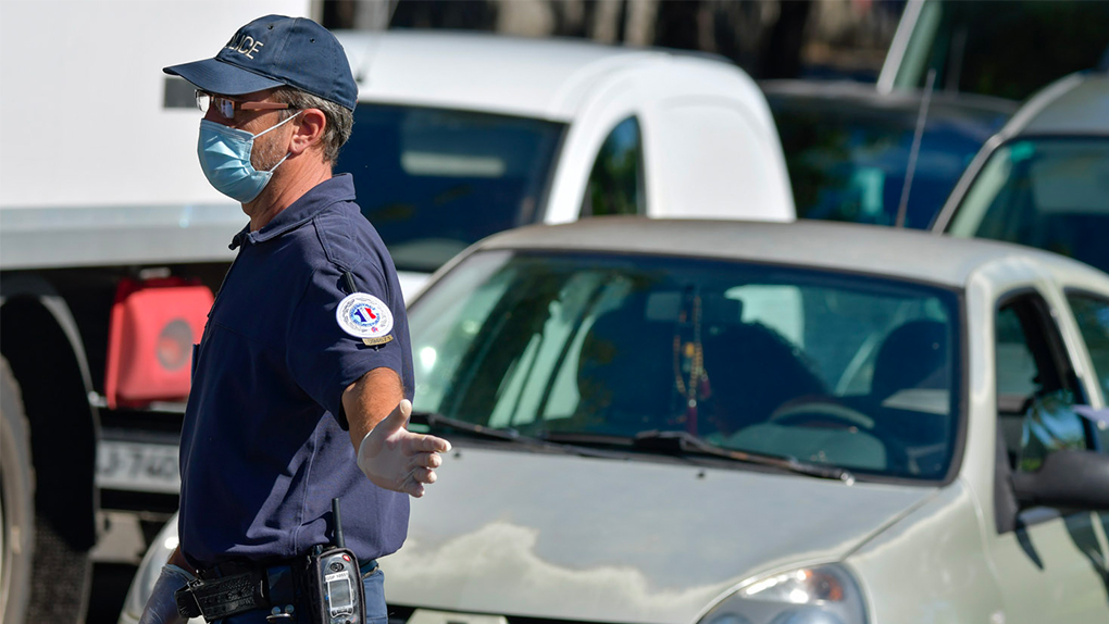 [Photos] Contrôle de police sur le boulevard Sud