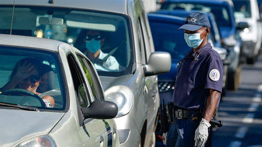 [Photos] Contrôle de police sur le boulevard Sud