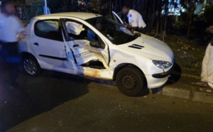 St-Denis : Collision entre trois voitures sur le boulevard Sud