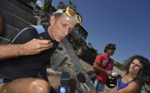 Roches Noires-Boucan à la nage: Retour en images sur le défi de Didier Dérand