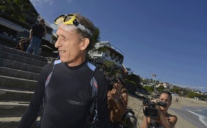 Roches Noires-Boucan à la nage: Retour en images sur le défi de Didier Dérand